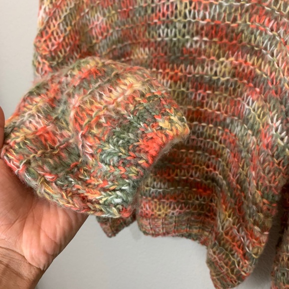 Le Lis multicolored cozy crew neck sweater small - Picture 3 of 8